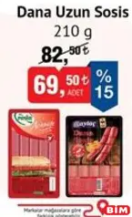 DANA UZUN SOSİS 210 G